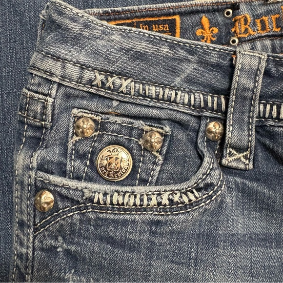 Rock Revival Celine Boot Cut Jeans Waist 27 EUC - Picture 10 of 16